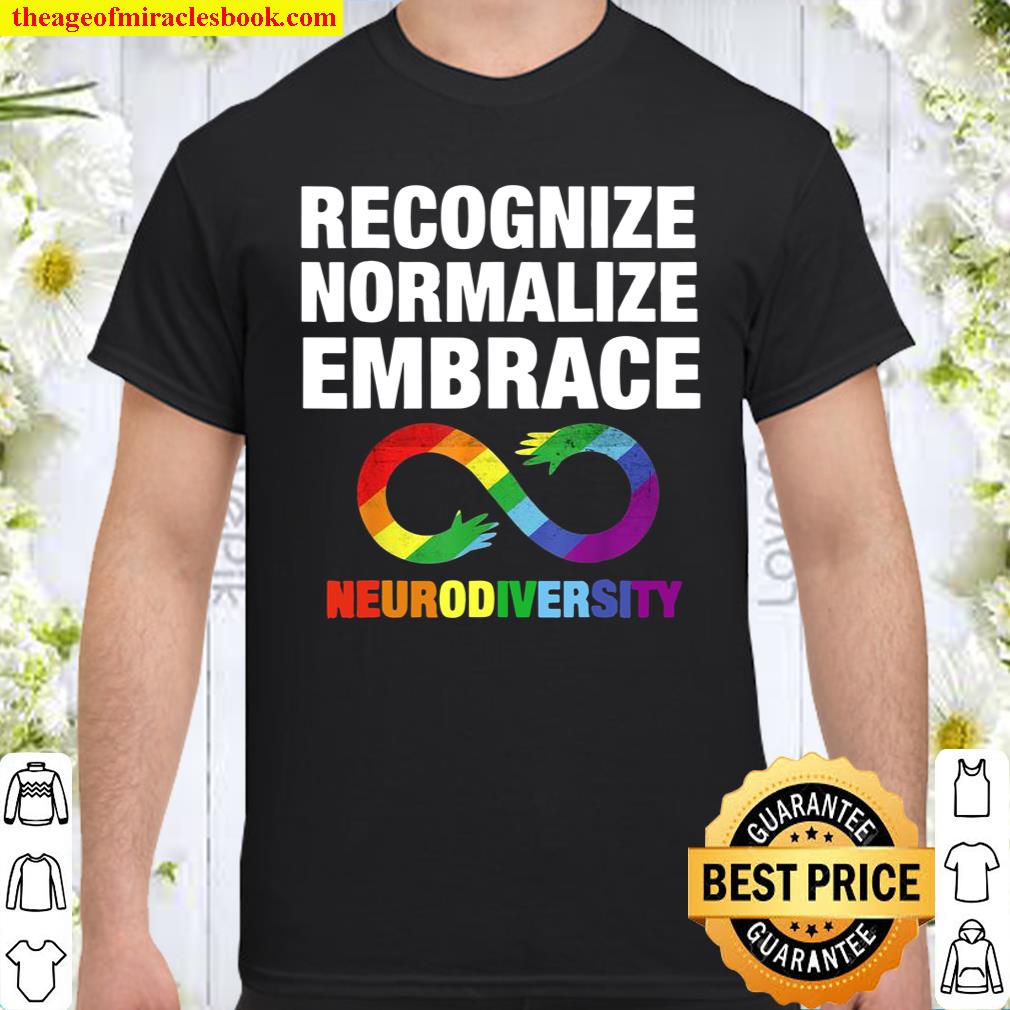 Neurodiversity Rainbow Infinity Vintage Distressed Shirt, hoodie, tank top, sweater
