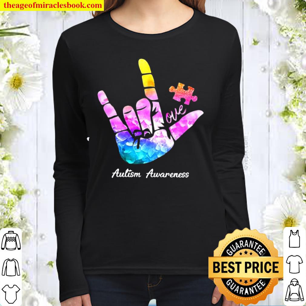 One Autism Awareness Women Long Sleeved