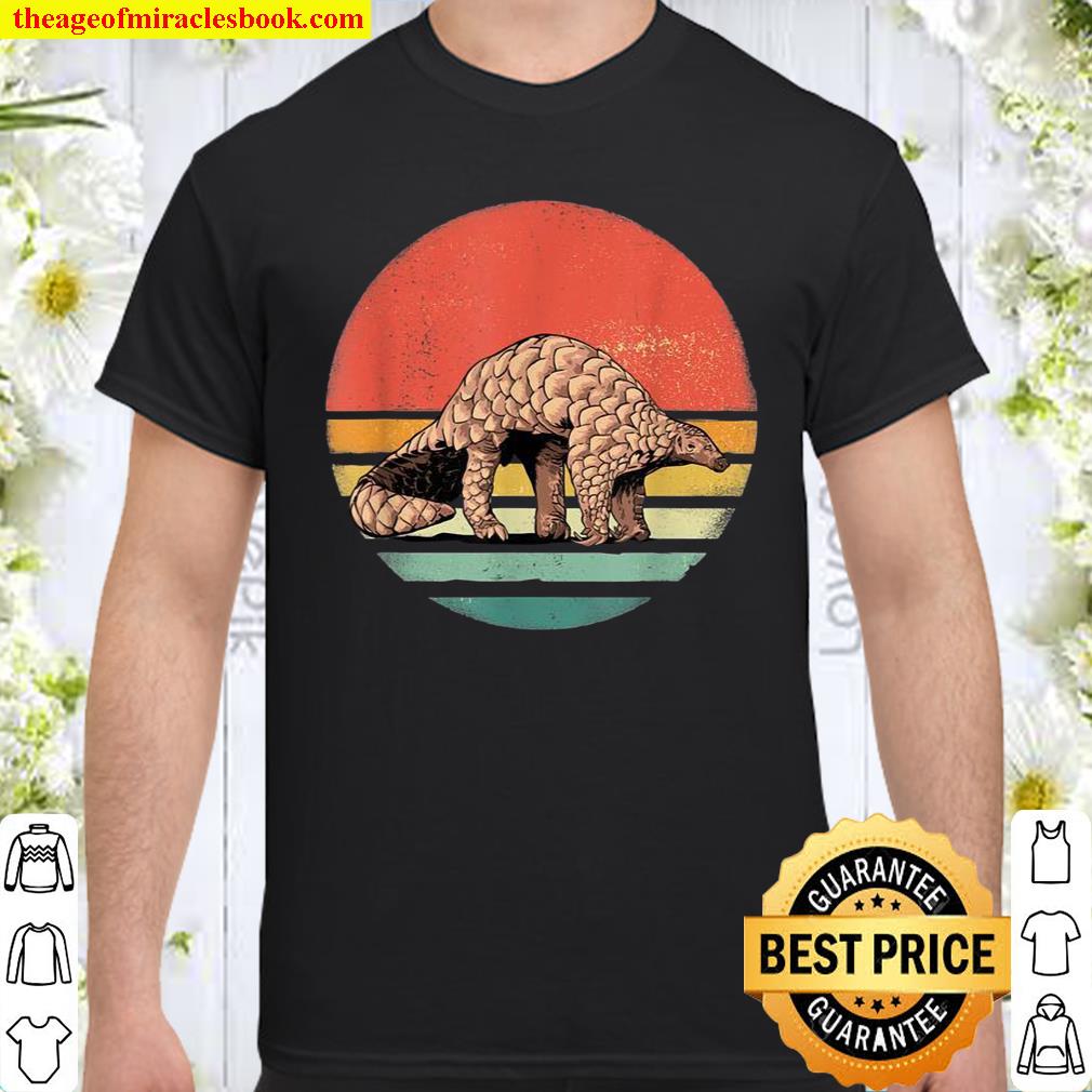 Retro Vintage Pangolin Nature Pangolin Shirt, hoodie, tank top, sweater