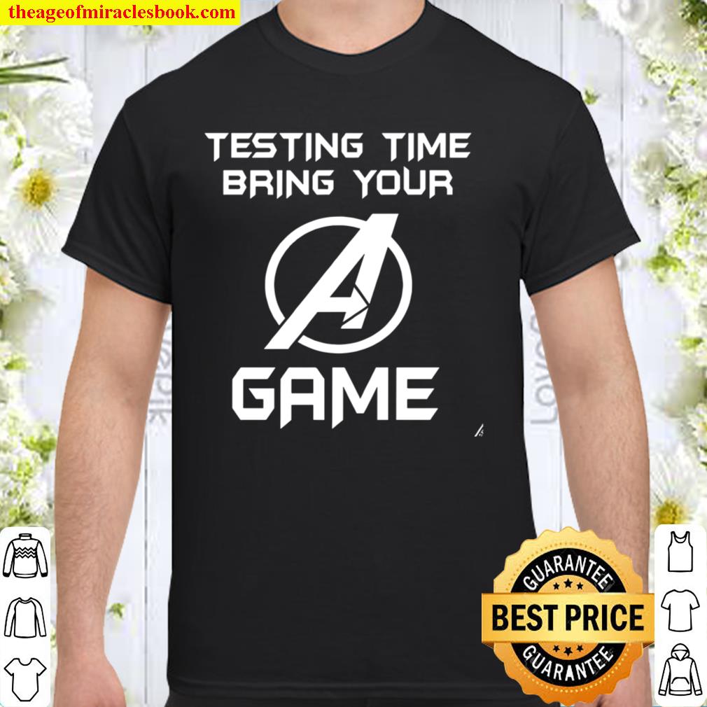 Testing Time Bring Your Game limited Shirt, Hoodie, Long Sleeved, SweatShirt Testing Time Bring Your Game limited Shirt, Hoodie, Long Sleeved, SweatShirt