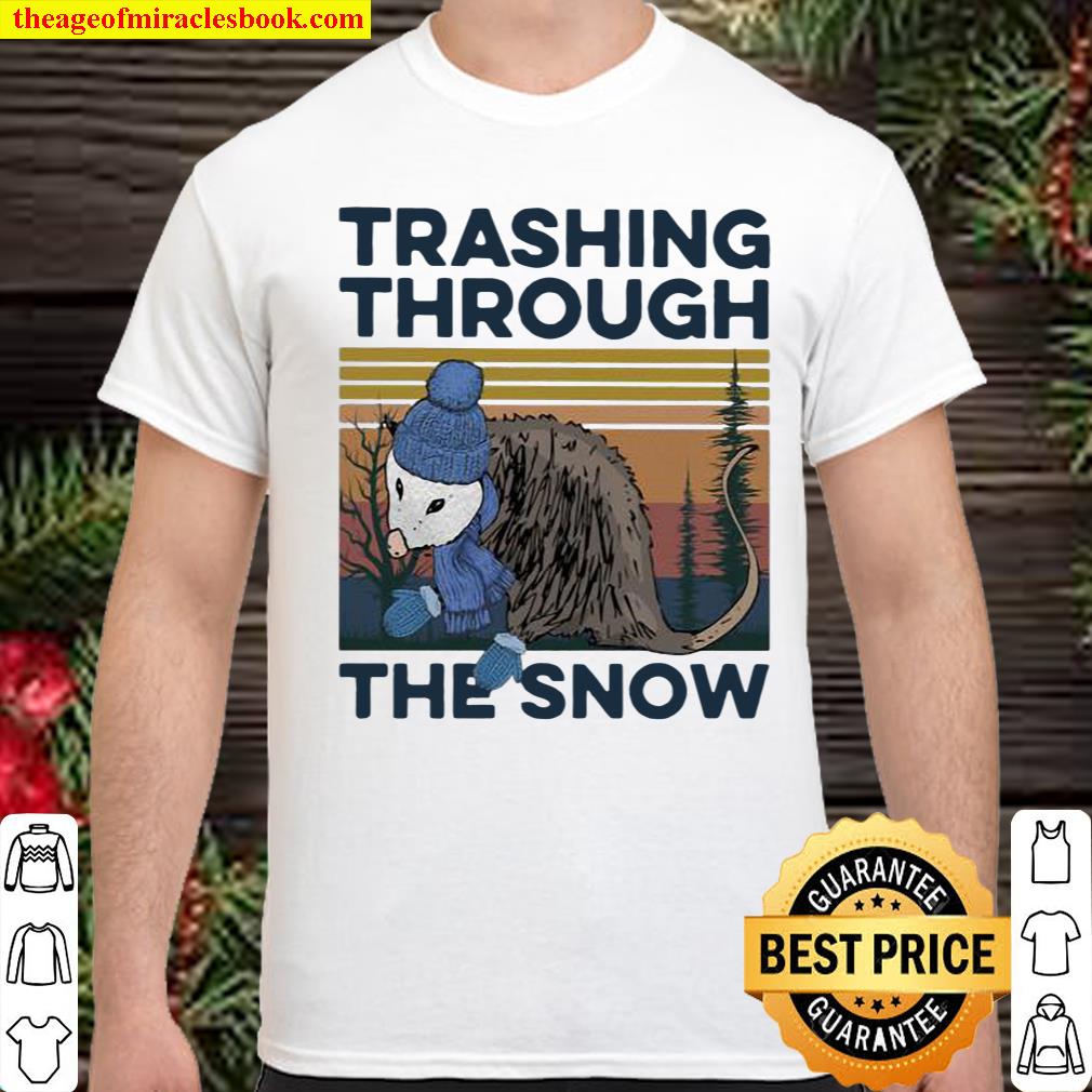 Trashing Through The Snow Vintage Shirt, hoodie, tank top, sweater