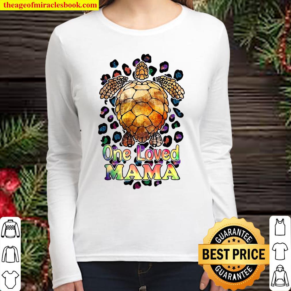 Turtle The Loved Mama Women Long Sleeved