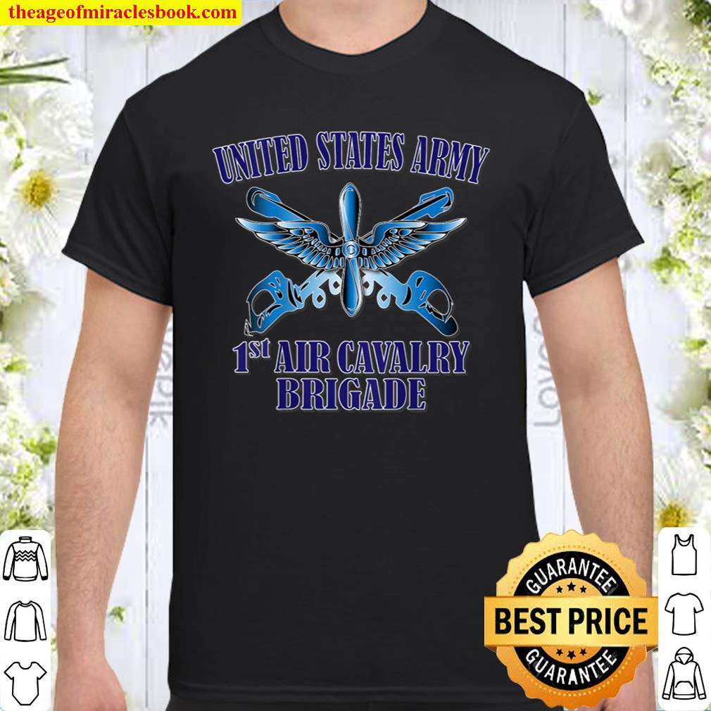 US Army 1st Air Cavalry Brigade Back Design Shirt, hoodie, tank top, sweater
