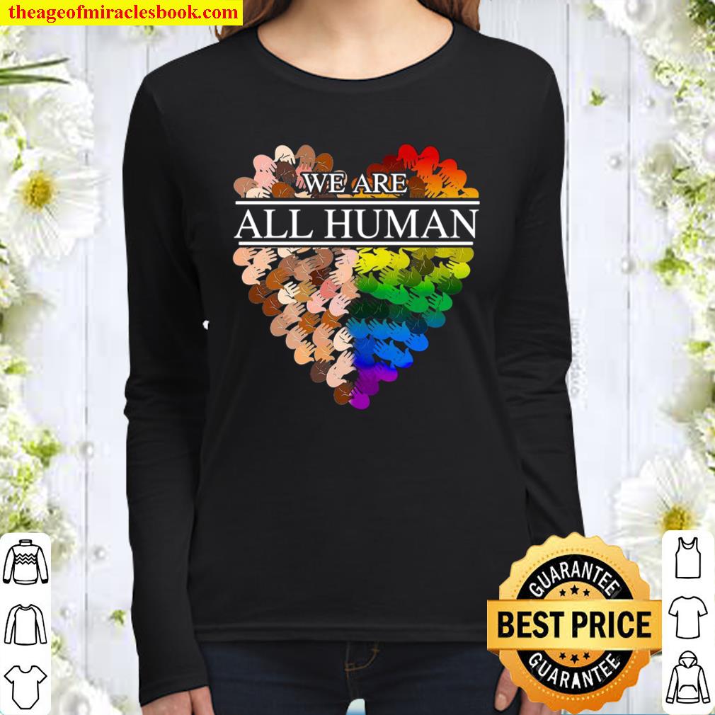 We Are All Human Women Long Sleeved