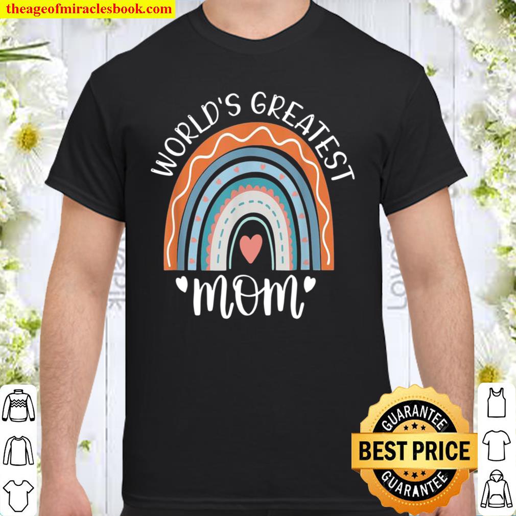 Worlds Greatest Mom Rainbow new Shirt, Hoodie, Long Sleeved, SweatShirt