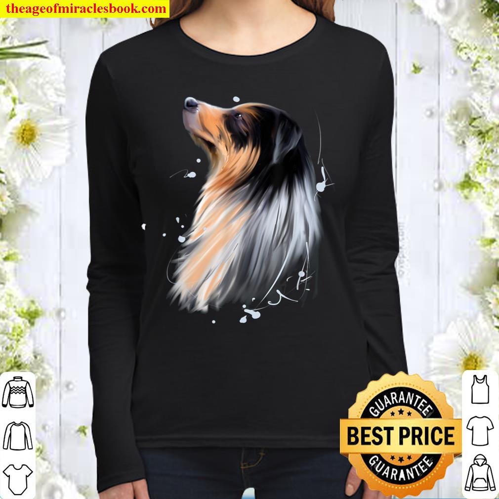 Australian Shepherd Gift Women Long Sleeved