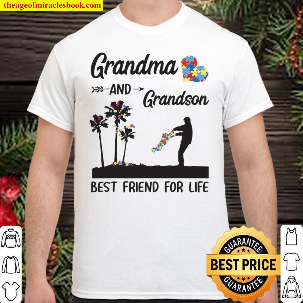 Autism Awareness Grandma And Grandson Best Friend For Life new Shirt, Hoodie, Long Sleeved, SweatShirt Autism Awareness Grandma And Grandson Best Friend For Life new Shirt, Hoodie, Long Sleeved, SweatShirt
