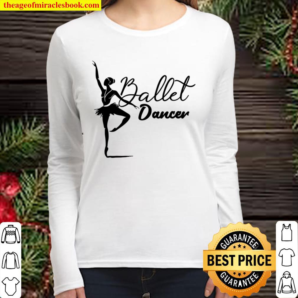 Ballet Dancer Women Long Sleeved