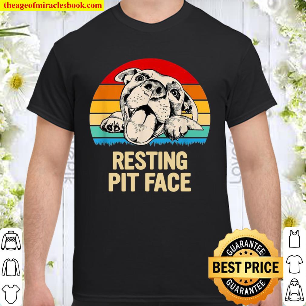 Bombshell Bullies Pit Bull Rescue Resting Pit Face new Shirt, Hoodie, Long Sleeved, SweatShirt
