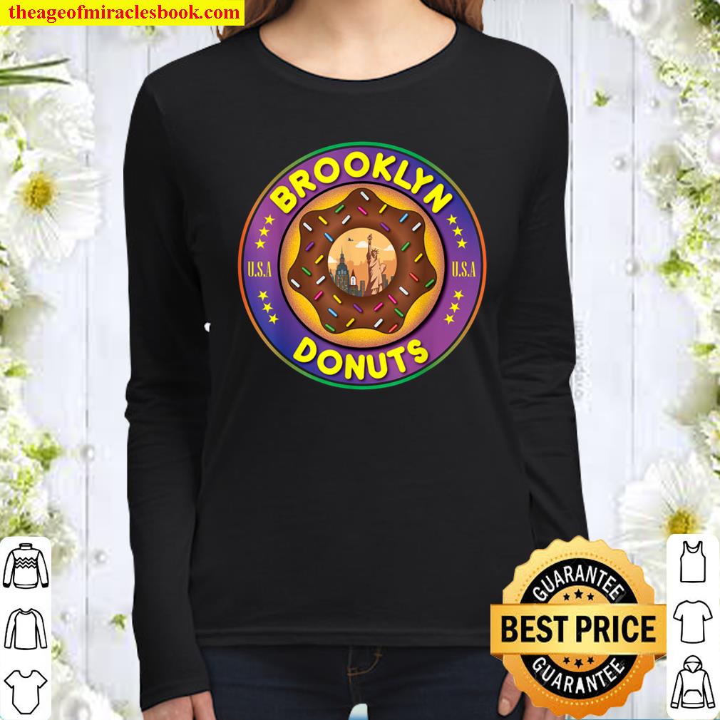 Brooklyn Donuts Apparel Women Long Sleeved