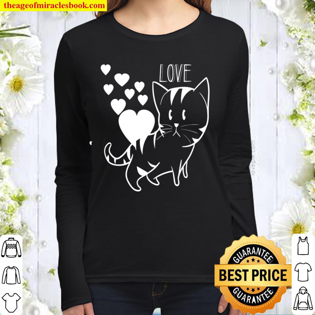 Cat Lover Women Long Sleeved