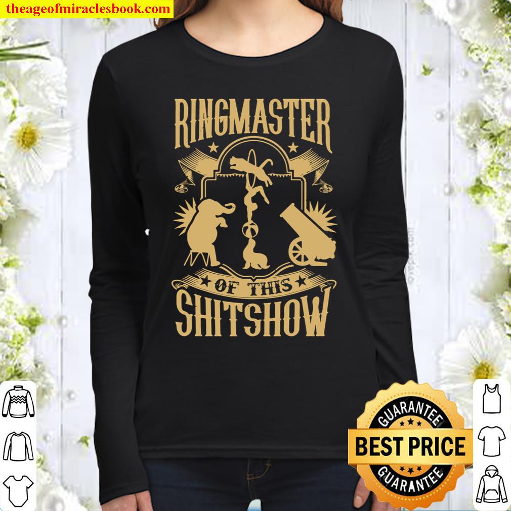 Chaos Manager Ringmaster Design Women Long Sleeved