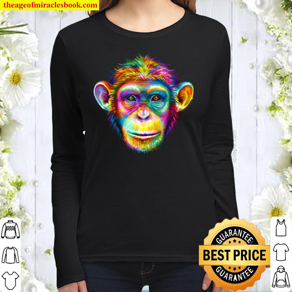 Chimpanzee Women Long Sleeved