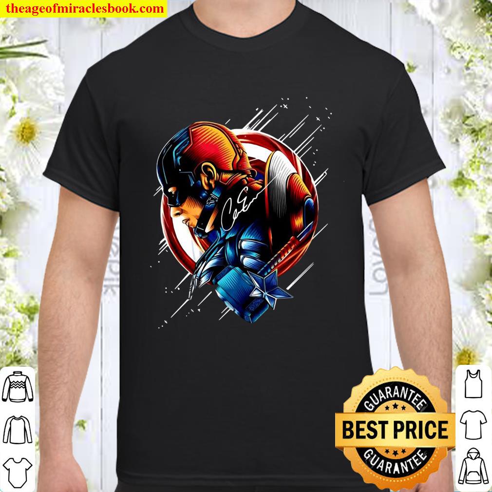 Chris Evans Captain America Star Light Color Signature shirt, hoodie, tank top, sweater