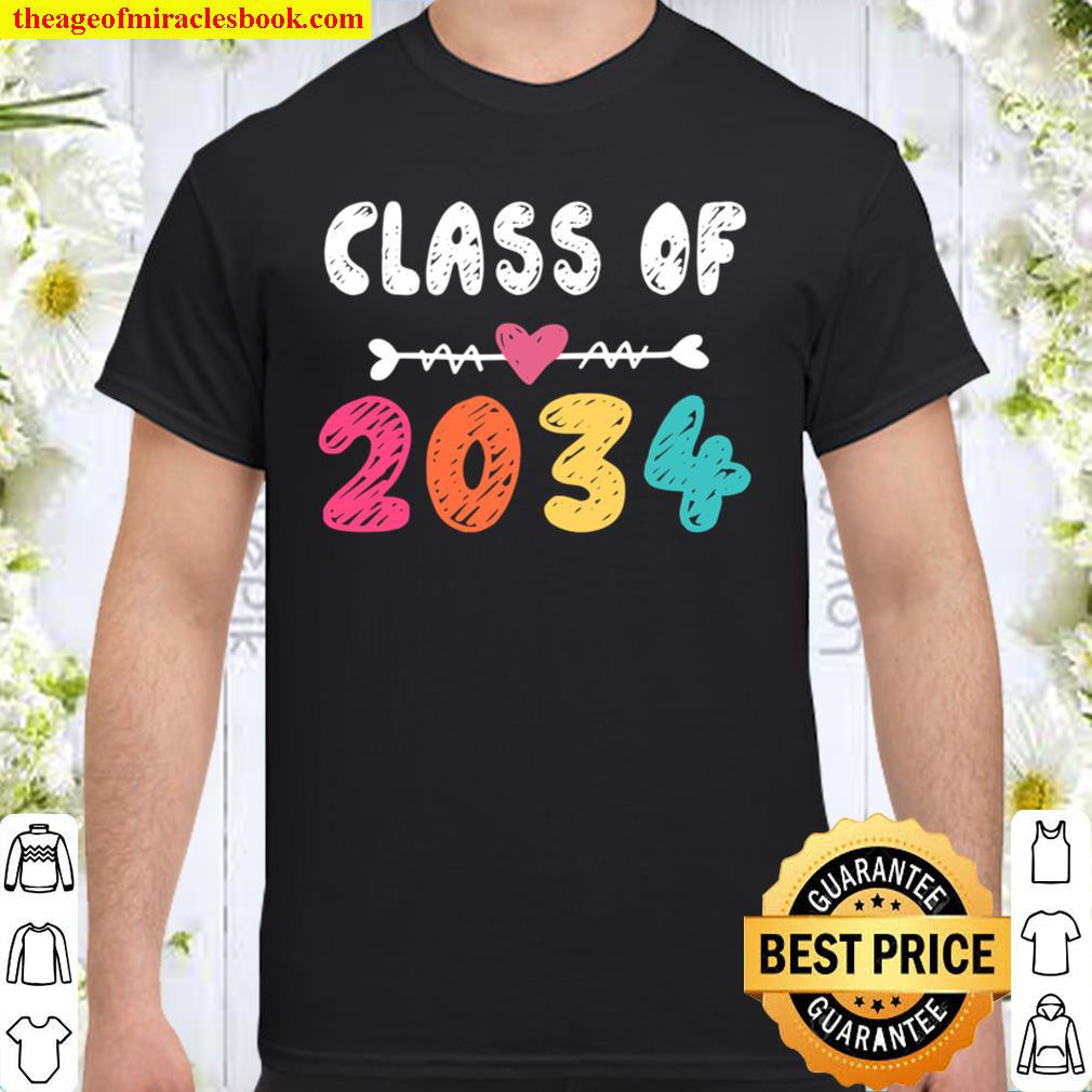 Class Of 2034 Shirt Pre-K Graduate Preschool Graduation hot Shirt, Hoodie, Long Sleeved, SweatShirt Class Of 2034 Shirt Pre-K Graduate Preschool Graduation hot Shirt, Hoodie, Long Sleeved, SweatShirt
