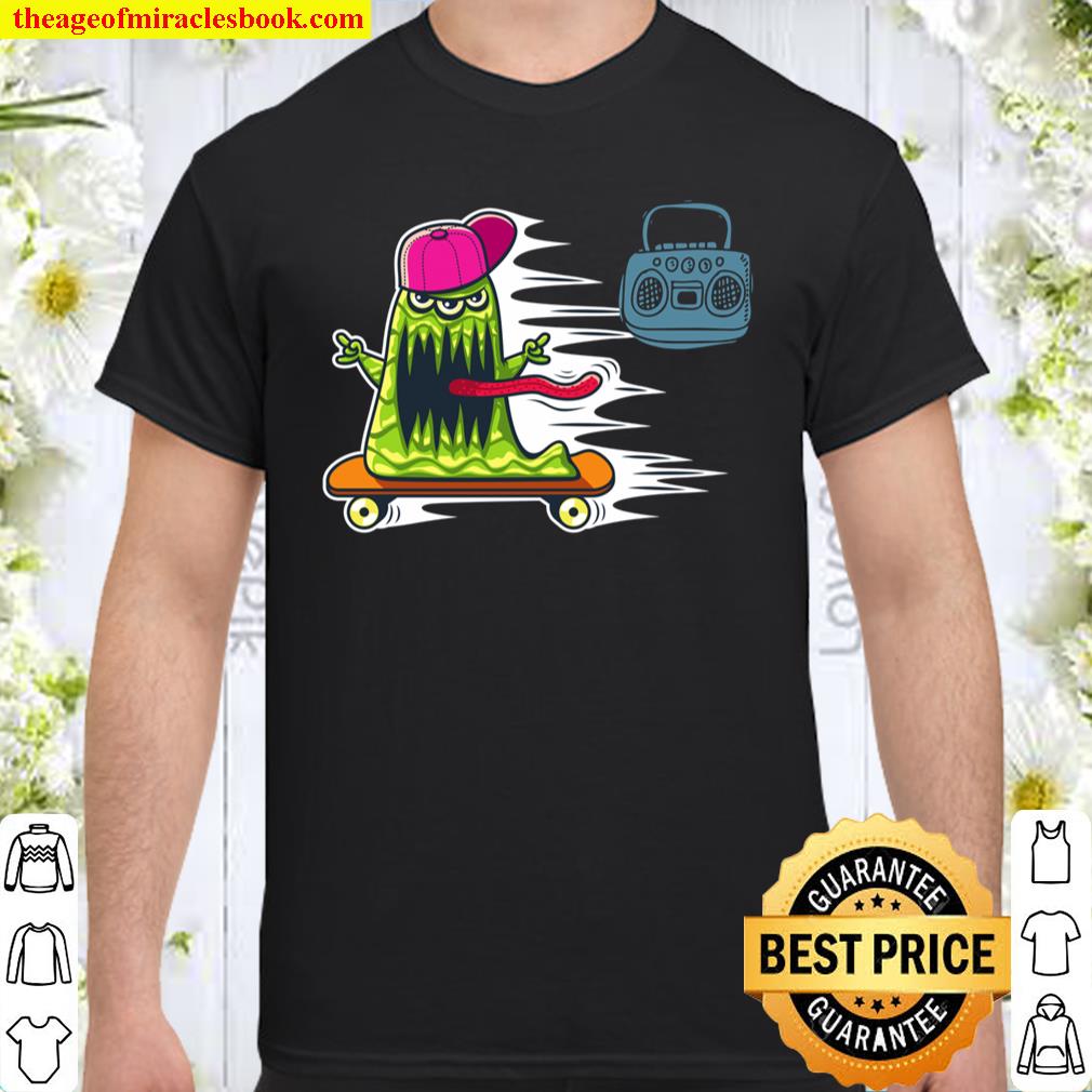 Graffiti Monster Skateboarding Monster Radio Jamming shirt, hoodie, tank top, sweater