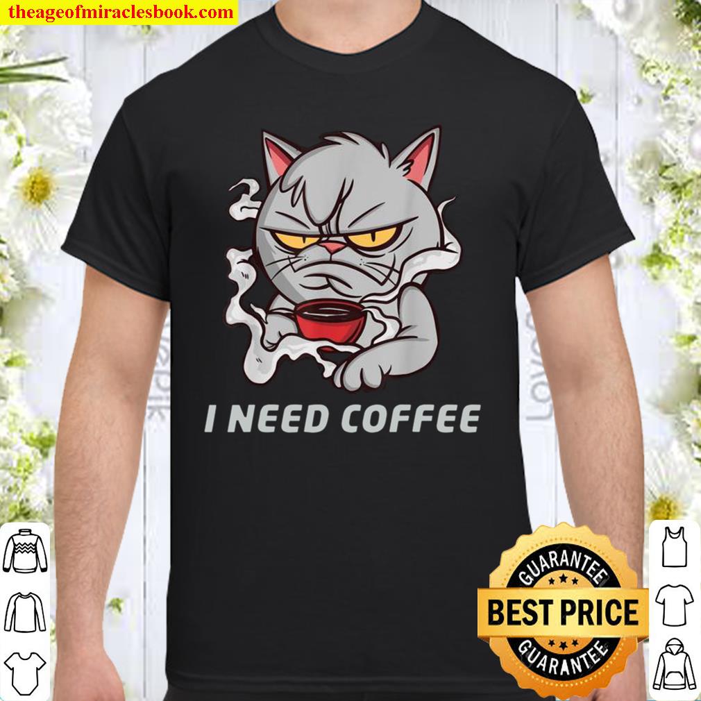 Grumpy Cat Loves Coffee limited Shirt, Hoodie, Long Sleeved, SweatShirt