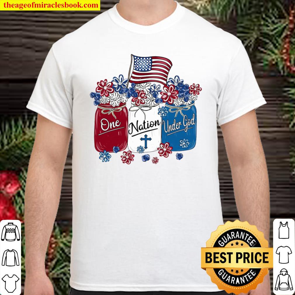 One Nation Under God 2021 Shirt, Hoodie, Long Sleeved, SweatShirt