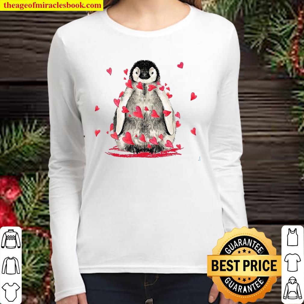 Penguin Love Women Long Sleeved
