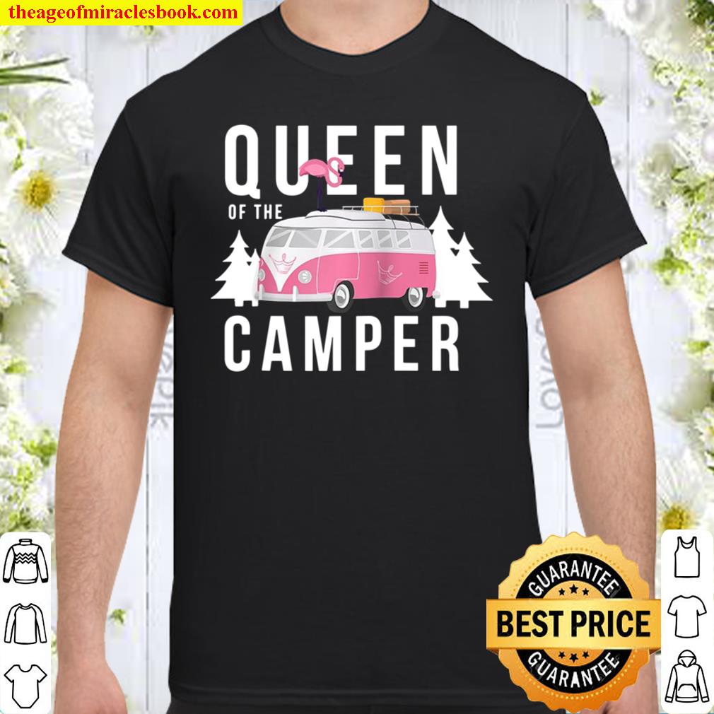 Queen Of The Camper – Cute Flamingo Rv Camping Woman Raglan Baseball hot Shirt, Hoodie, Long Sleeved, SweatShirt Queen Of The Camper – Cute Flamingo Rv Camping Woman Raglan Baseball hot Shirt, Hoodie, Long Sleeved, SweatShirt