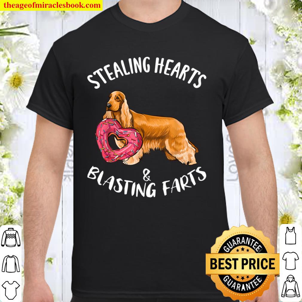 Stealing Hearts Blasting Farts Cocker Spaniel Valentines Day hot Shirt, Hoodie, Long Sleeved, SweatShirt Stealing Hearts Blasting Farts Cocker Spaniel Valentines Day hot Shirt, Hoodie, Long Sleeved, SweatShirt