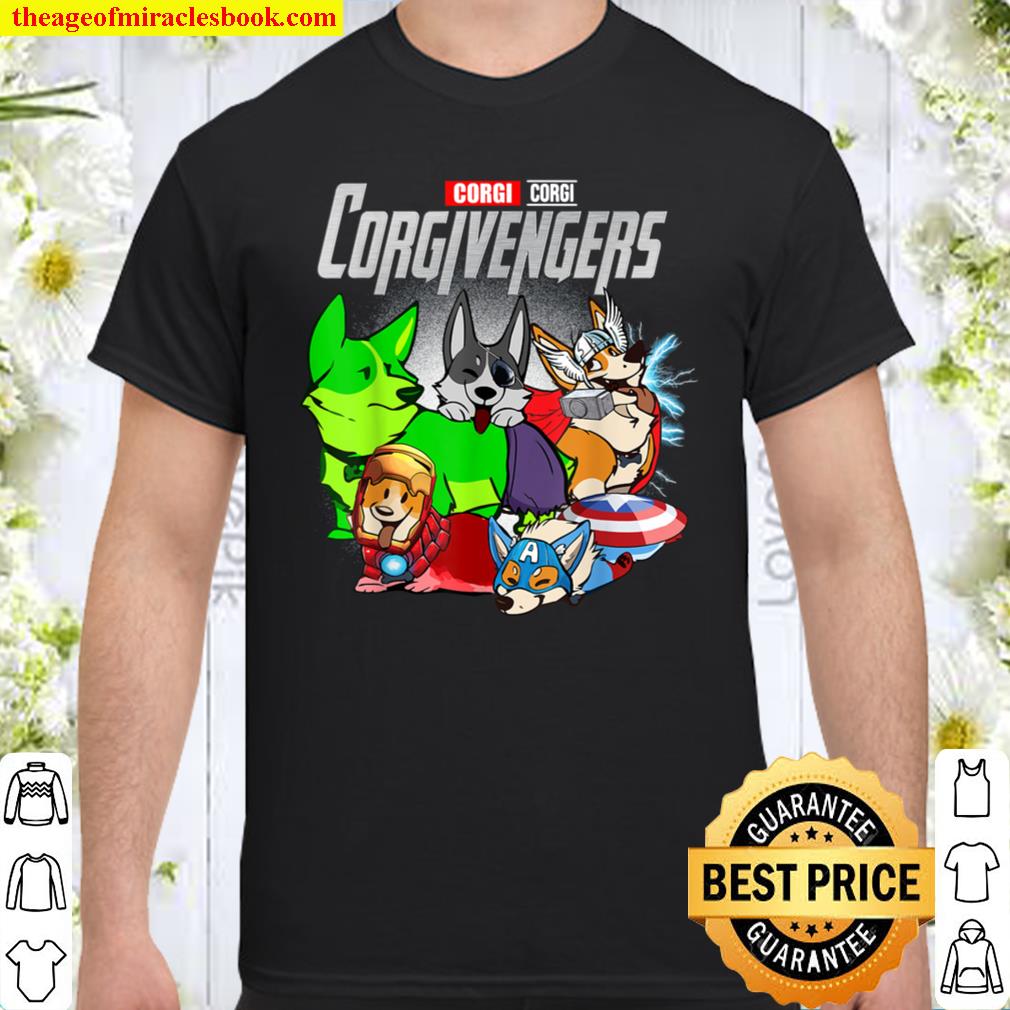 Super Dogs Corgi-vengers Assemble for Kid and Dogs Lover 2021 Shirt, Hoodie, Long Sleeved, SweatShirt Super Dogs Corgi-vengers Assemble for Kid and Dogs Lover 2021 Shirt, Hoodie, Long Sleeved, SweatShirt