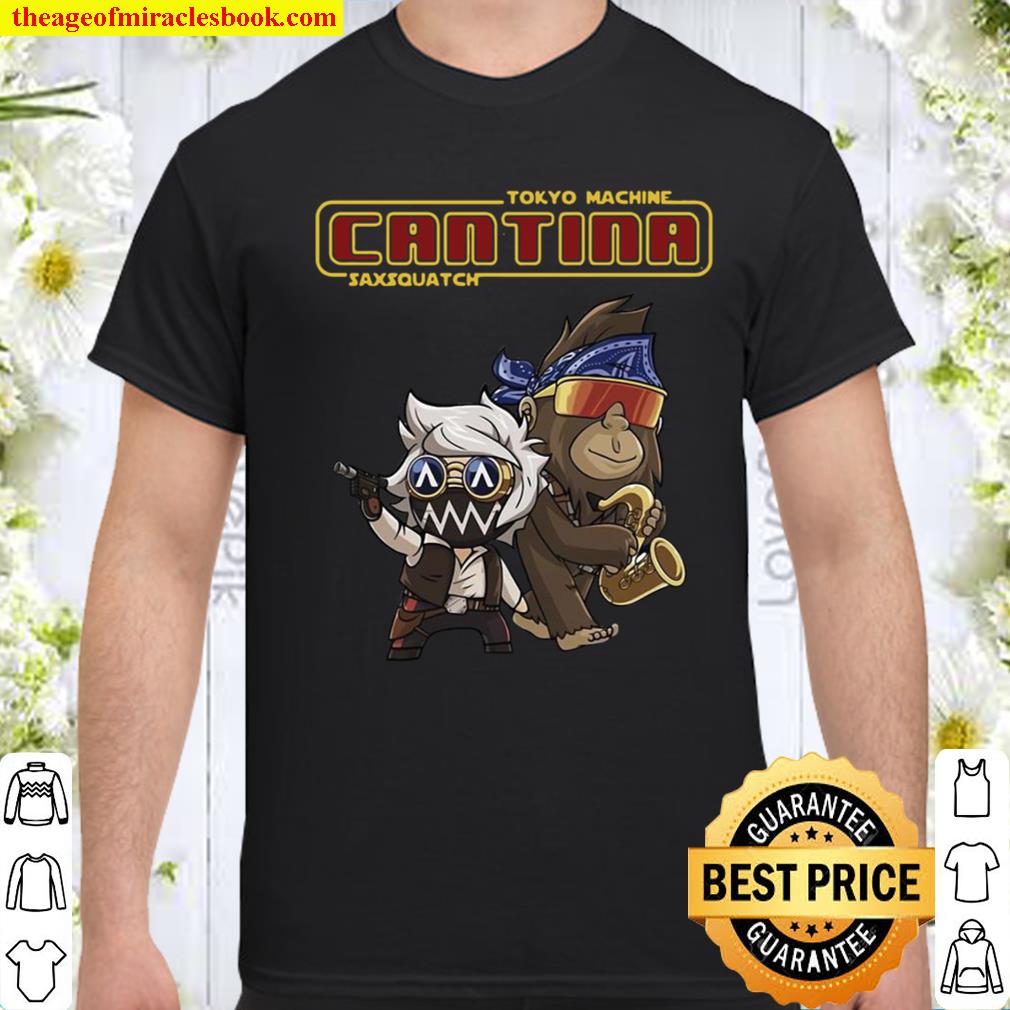 Tokyo Machine Cantina Saxsquatch shirt, hoodie, tank top, sweater