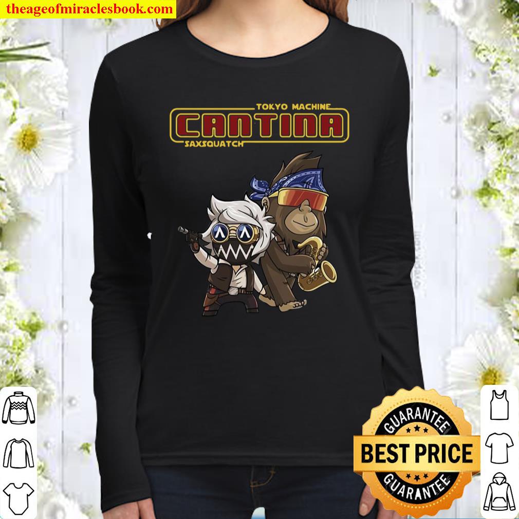 Tokyo Machine Cantina Saxsquatch Women Long Sleeved