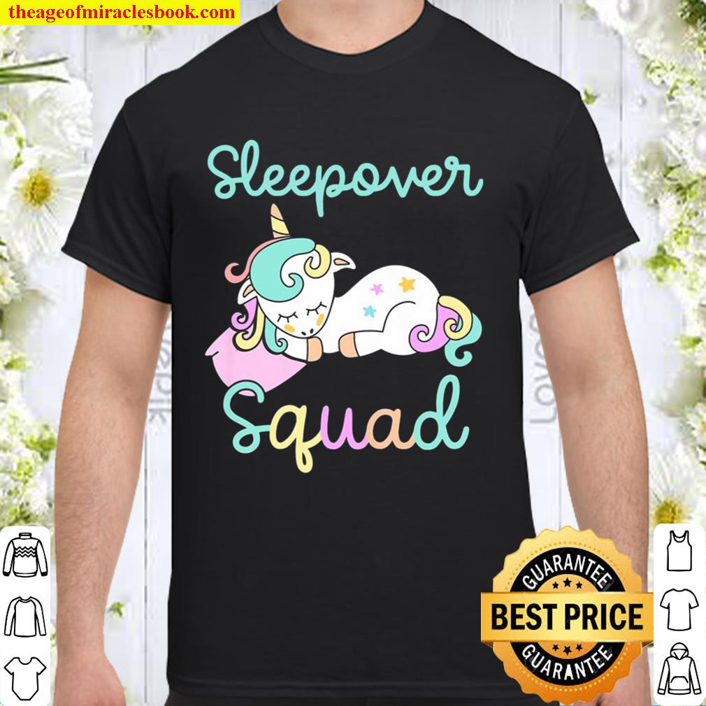 Unicorn Themed Pajama Party Gift For Girls Sleepover Squad hot Shirt, Hoodie, Long Sleeved, SweatShirt Unicorn Themed Pajama Party Gift For Girls Sleepover Squad hot Shirt, Hoodie, Long Sleeved, SweatShirt
