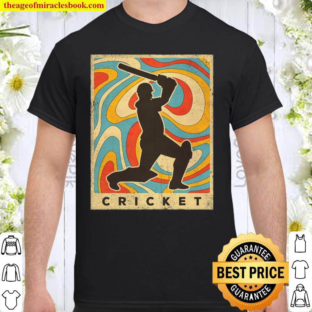 Vintage Cricket Sport Retro Poster limited Shirt, Hoodie, Long Sleeved, SweatShirt Vintage Cricket Sport Retro Poster limited Shirt, Hoodie, Long Sleeved, SweatShirt