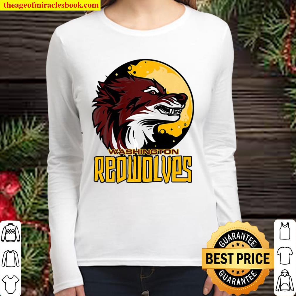 Washington Red Wolves Women Long Sleeved