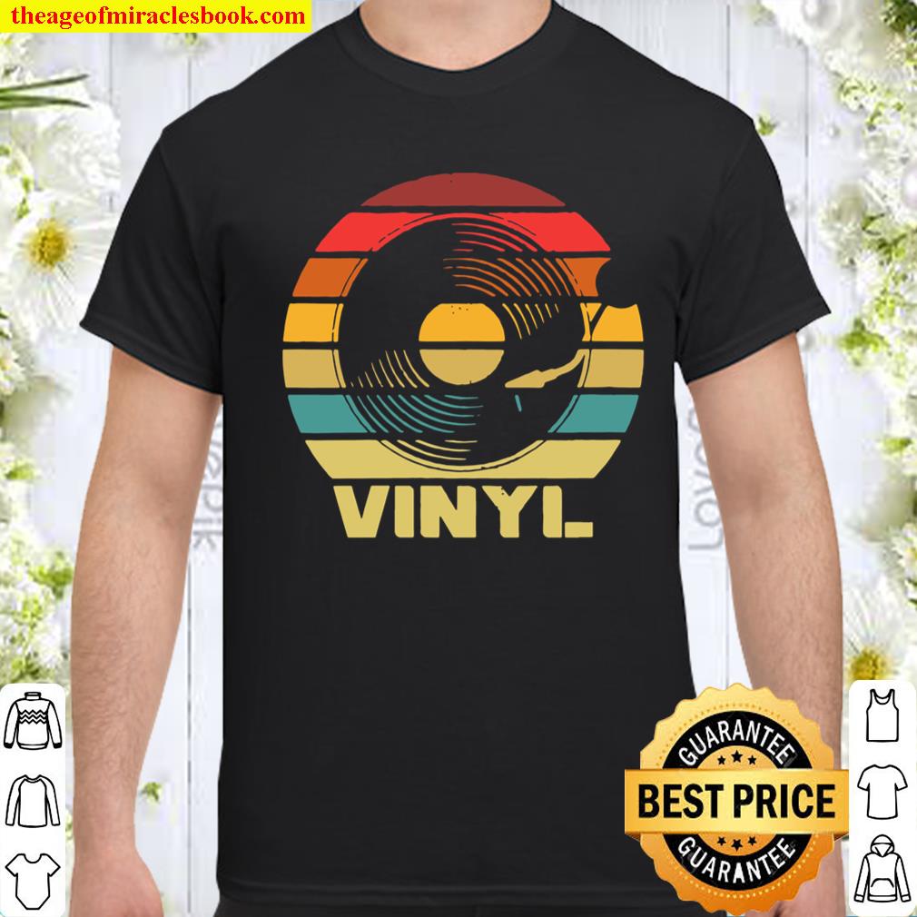 Womens Retro Vinyl Vintage Record Player shirt, hoodie, tank top, sweater