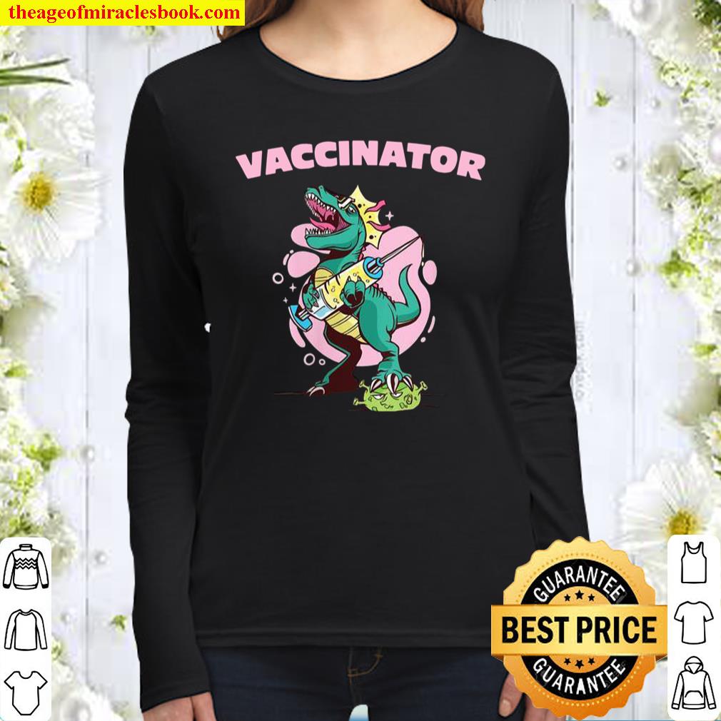 Womens Vaccinator Women Long Sleeved
