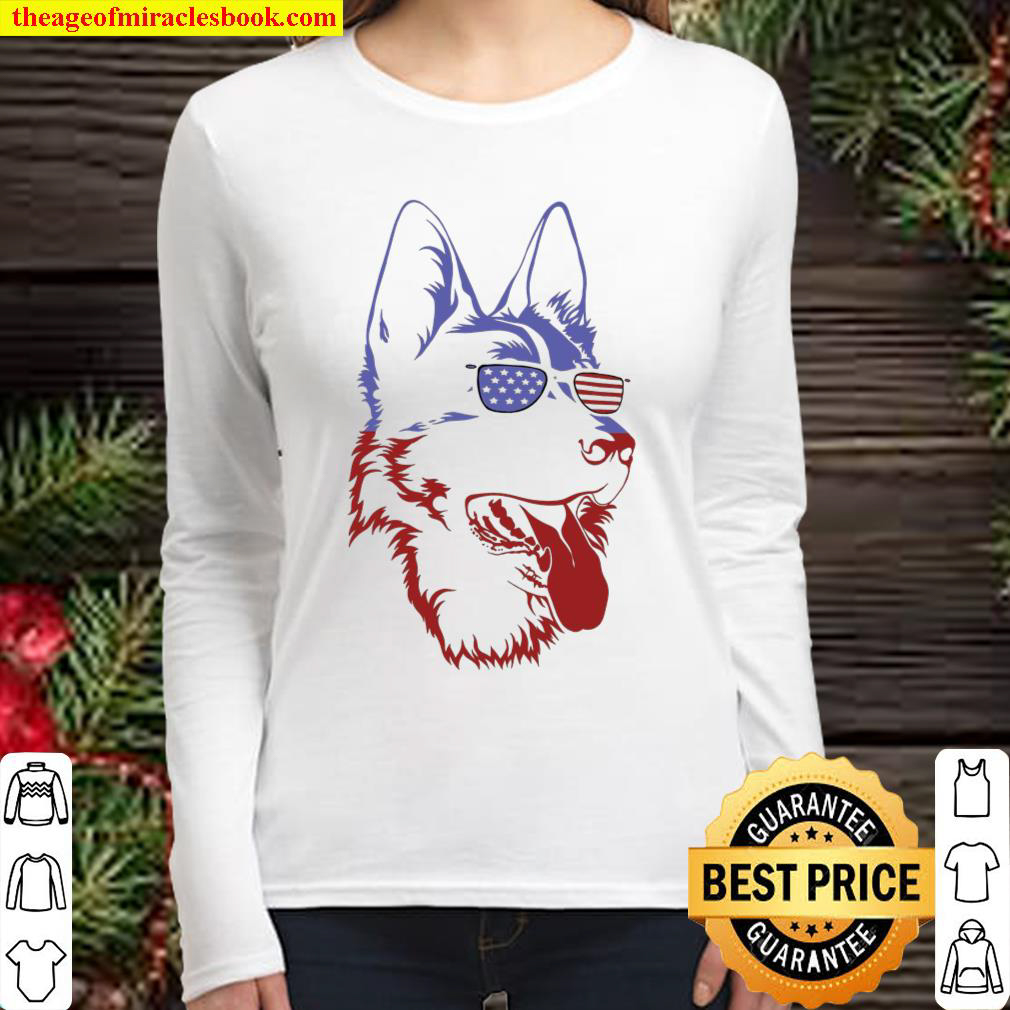 American German Shepherd Women Long Sleeved