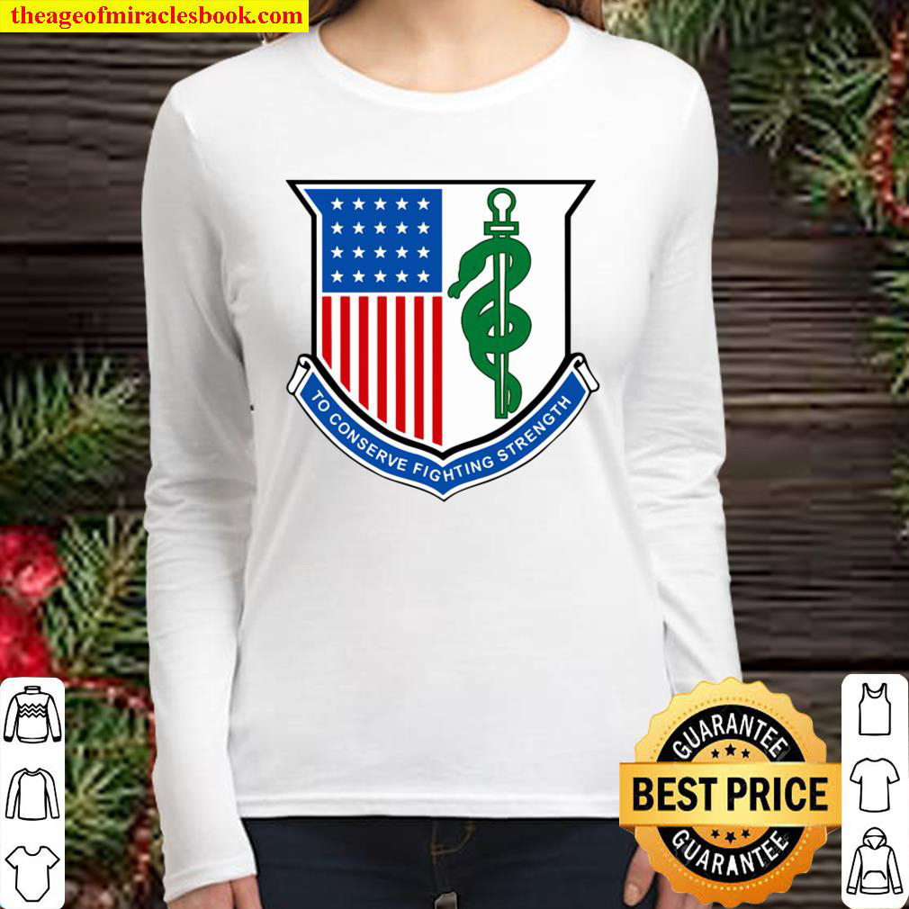 Army Medical Corps Premium Women Long Sleeved