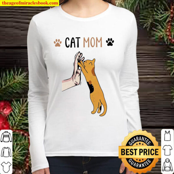 Cat Mom Women Long Sleeved