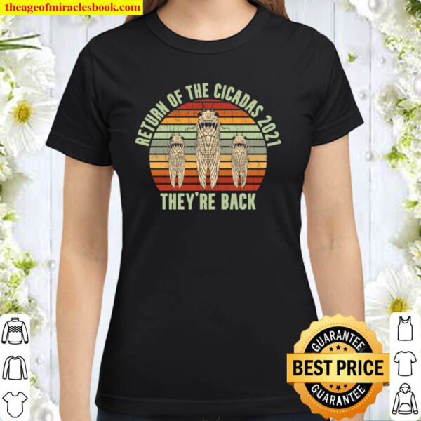 Cicada for a Insect Lovers Classic Women T Shirt
