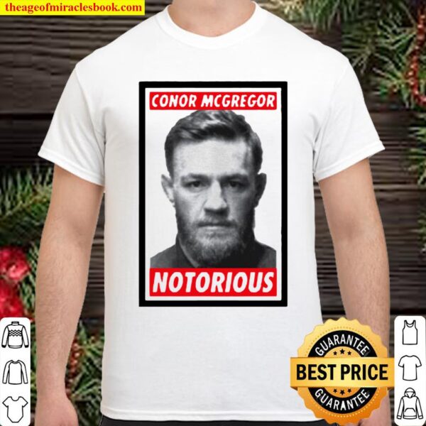 Conor McGregor Notorious boxer Shirt