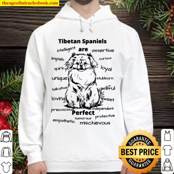 Cute Unique Tibetan Spaniel Hoodie