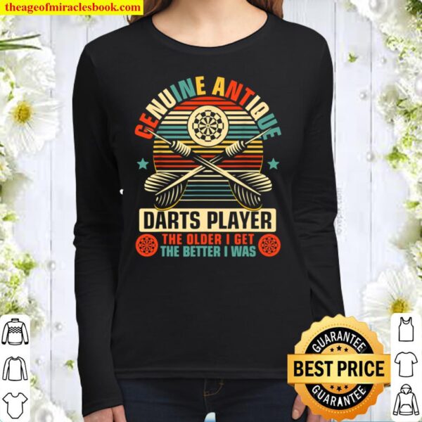 Darts Player Genuine Women Long Sleeved