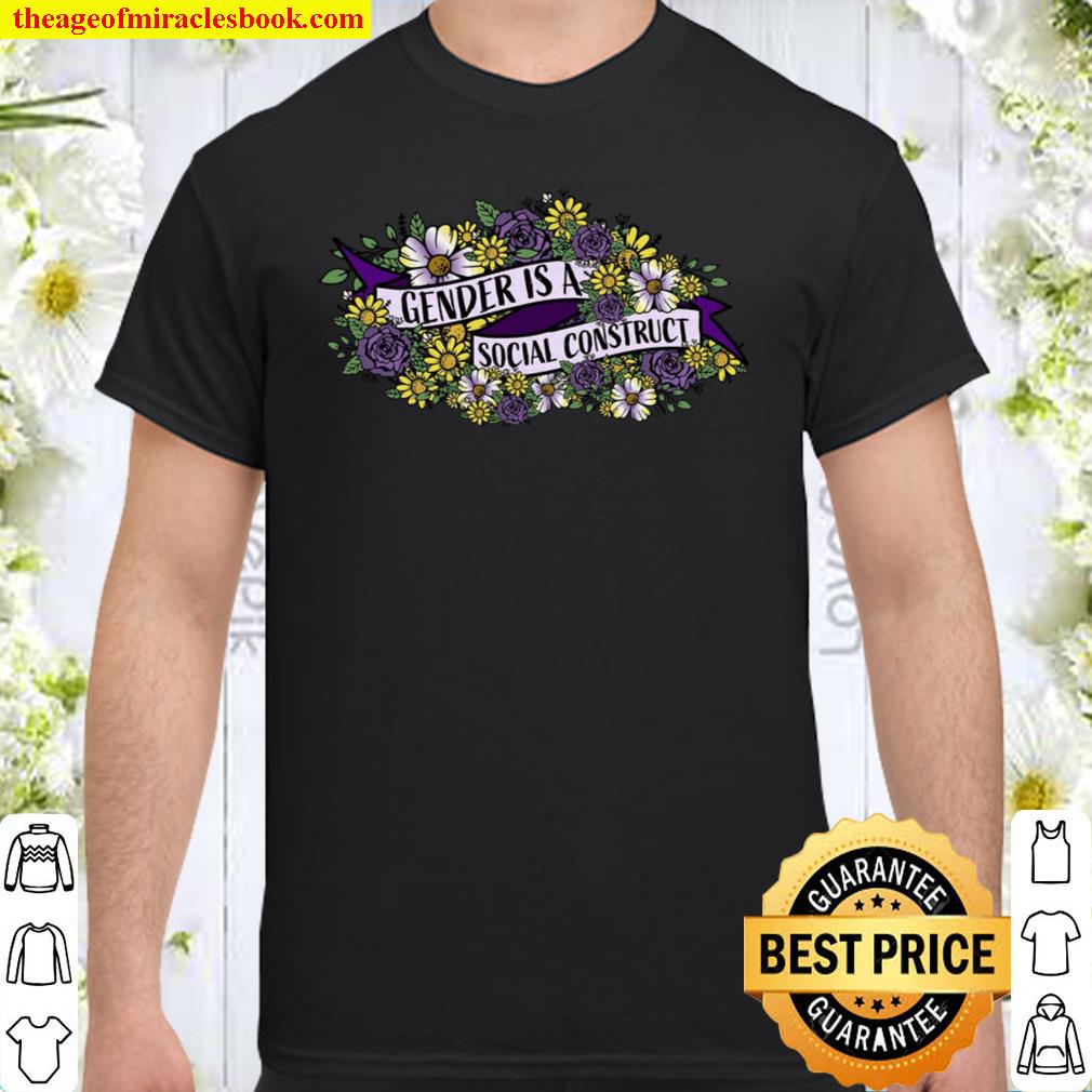 Gender is a Social Construct, Trans Pride LGBTQ Shirt