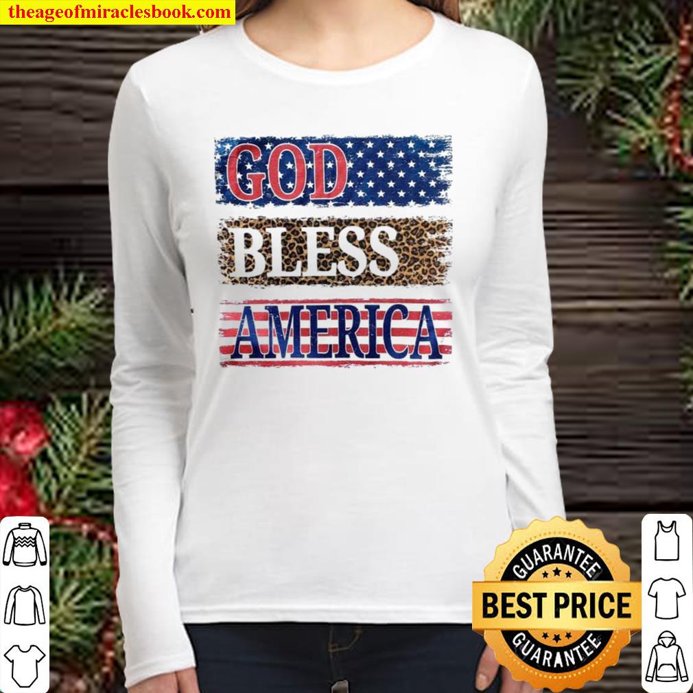 God Bless America Women Long Sleeved
