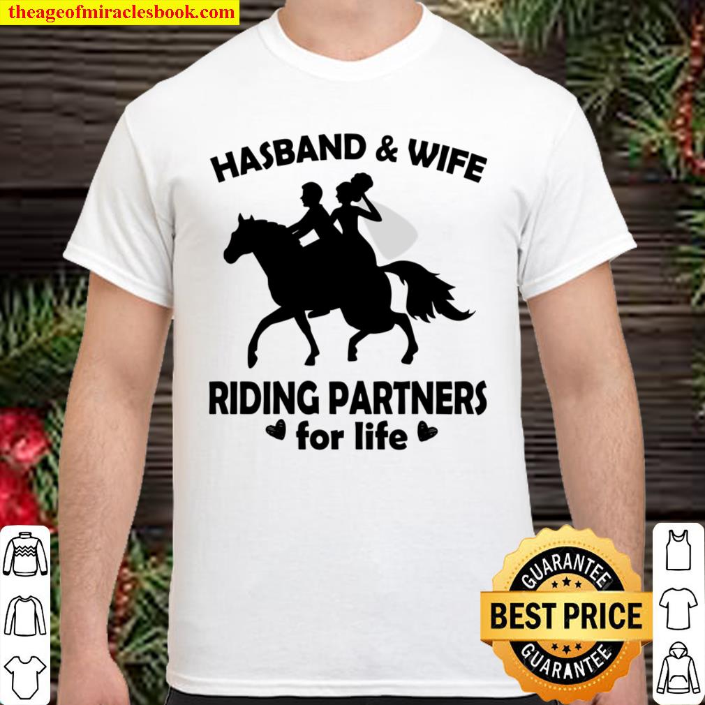 Hasband And Wife Riding Partners For Life Shirt