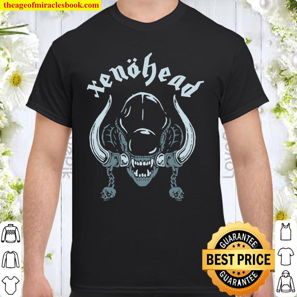 Horror Art – Xenomorph Xenohead Monster – Psychobilly Punk.. shirt