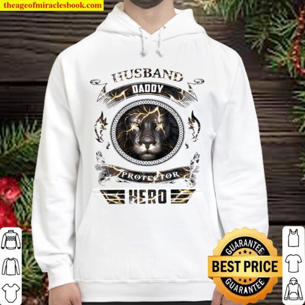 Husband daddy protector hero Hoodie