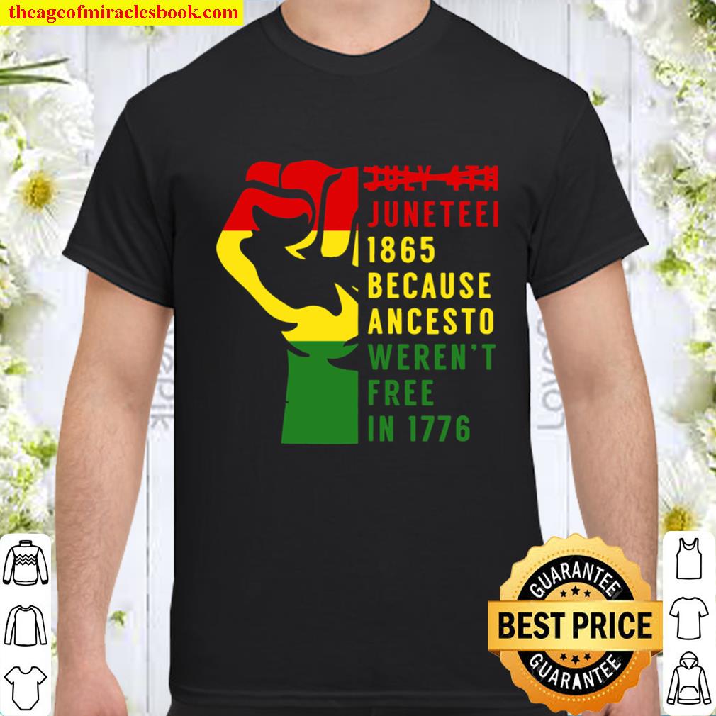 Juneteenth 1865 Emancipation Day Freedom Black Pride T-Shirt