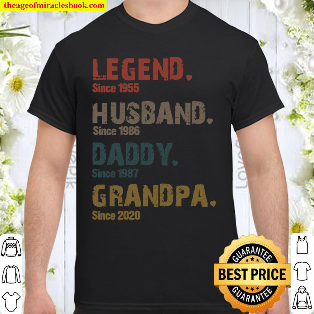 Legend Husband Daddy Grandpa Personalized T-shirt