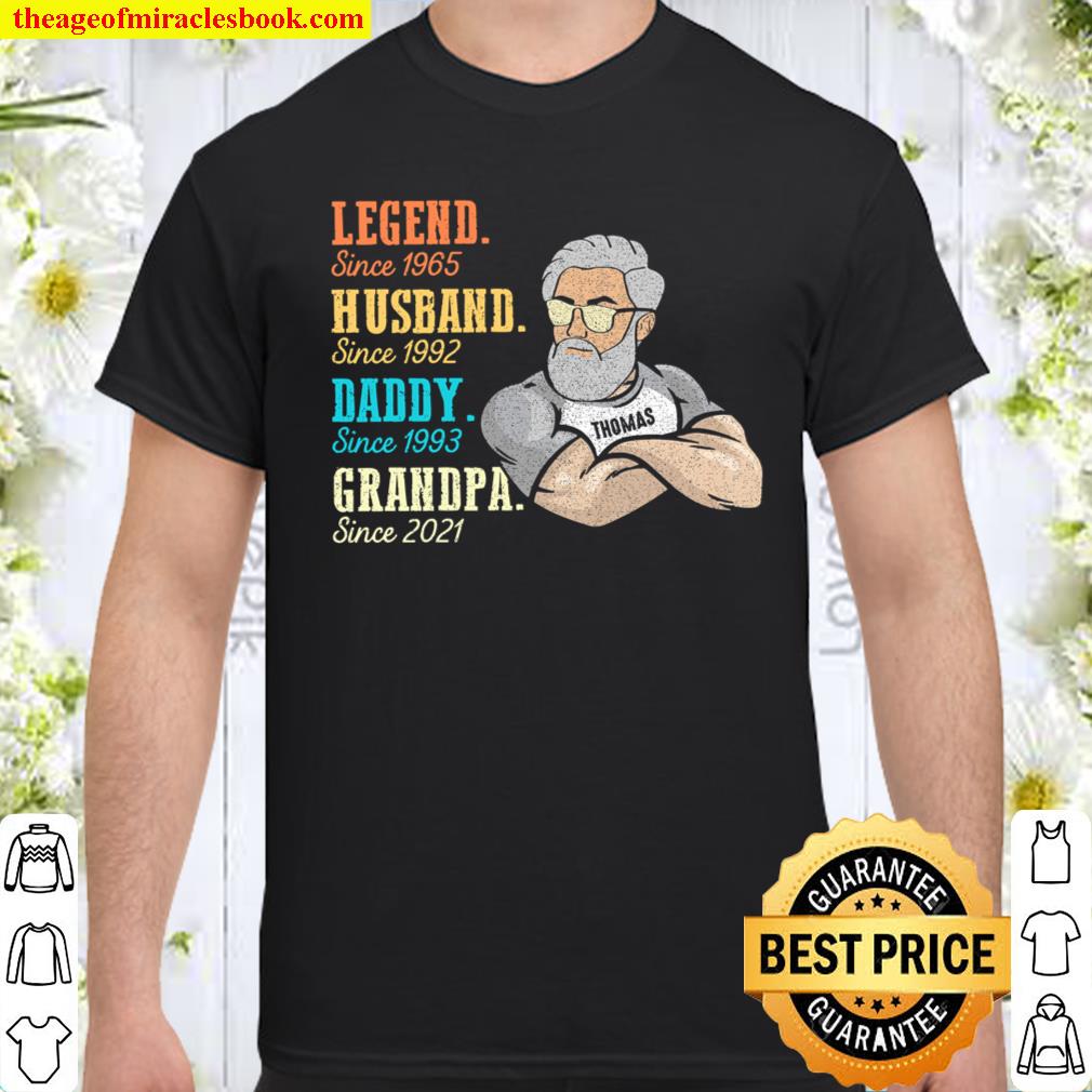 Legend Husband Daddy Grandpa Shirt