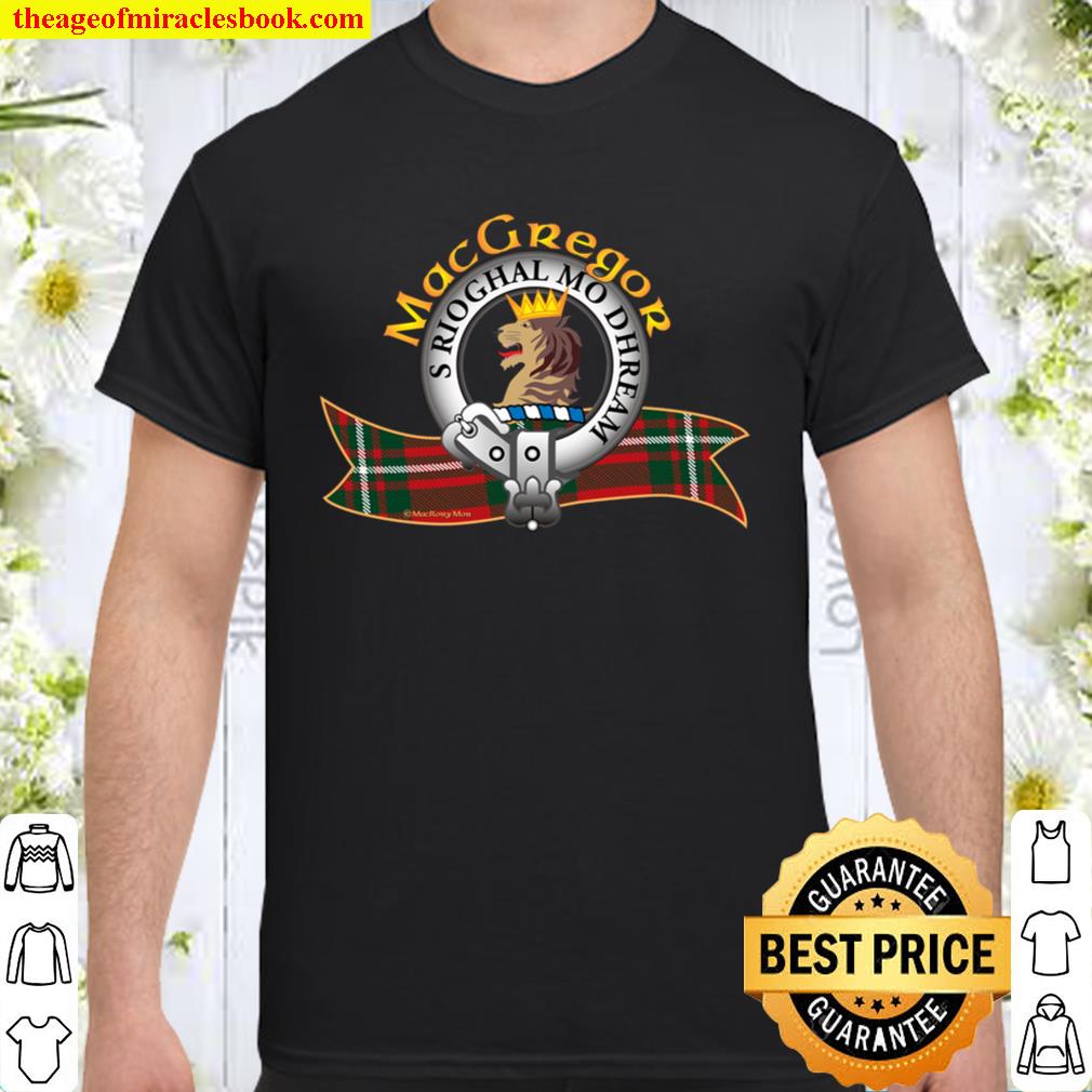 MacGregor Clan Tartan Crest Motto T-Shirt