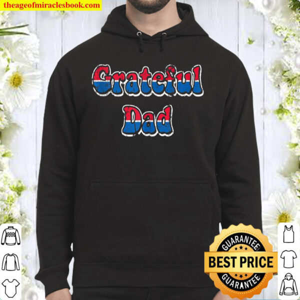 Mens Grateful Dad Hoodie